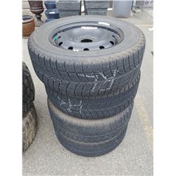 4 BRIDGESTONE BLIZZAK WS60 STUDLESS 235/60R16 100R TIRES