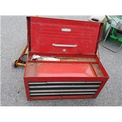 RED CRAFTSMAN TOOL BOX