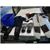 Image 1 : SCUBA DIVING GEAR INCLUDING TANK, WETSUIT, FLIPPERS, AND MORE