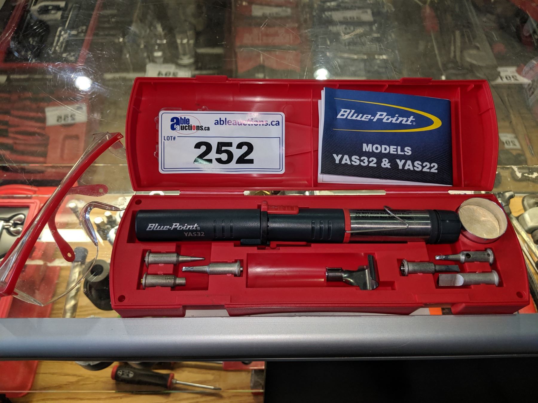 SNAP-ON BLUE-POINT BUTANE SOLDERING IRON KIT (YAS32) - Able Auctions