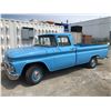 Image 1 : 1963 BLUE GMC PICK UP TRUCK, BLUE, GAS, VIN#3C91534604088A, 60396M (TRUE MILEAGE UNKNOWN, 5