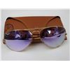 Image 2 : PAIR OF RAYBAN AVIATOR SUNGLASSES WITH CASE