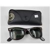 Image 2 : PAIR OF RAYBAN SUNGLASSES WITH CASE