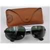 Image 2 : PAIR OF RAYBAN SUNGLASSES WITH CASE