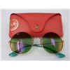 Image 2 : PAIR OF RAYBAN SUNGLASSES WITH CASE
