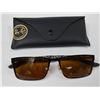Image 2 : PAIR OF RAYBAN SUNGLASSES WITH CASE