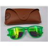 Image 2 : PAIR OF CHILD'S RAYBAN SUNGLASSES WITH CASE
