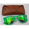 Image 2 : PAIR OF CHILD'S RAYBAN SUNGLASSES WITH CASE