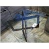 Image 1 : WOOD & GLASS-TOP COFFEE TABLE