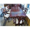 Image 1 : DINING ROOM SUITE INCLUDING BUFFET & HUTCH, TABLE WITH 2 LEAVES AND 8 CHAIRS