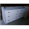 Image 2 : WHITE 6 DRAWER DRESSER