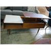 Image 2 : STONE & WOOD RAISABLE COFFEE TABLE