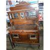 Image 1 : ANTIQUE EATON'S FUMED OAK SIDEBOARD, CIRCA 1910