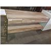 Image 2 : MODERN WOOD & GLASS HALLWAY TABLE