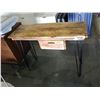Image 2 : WOOD & METAL HALLWAY TABLE