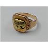 Image 2 : SMALL 14KT YELLOW & ROSE GOLD AND 22KT YELLOW GOLD RING WITH APPRAISAL OF $625 RV