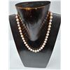 Image 1 : DAVID YURMAN CHOKER LENGTH PASTEL COLOUR NEAR SPHERICAL FRESHWATER CULTURED PEARL NECKLACE WITH A