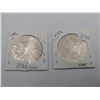 Image 2 : PAIR OF MORGAN SILVER DOLLARS ( 1878 & 1880 )