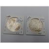 Image 2 : PAIR OF 1893 MORGAN SILVER DOLLARS