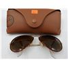 Image 2 : PAIR OF RAYBAN POLARIZED AVIATOR SUNGLASSES