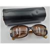 Image 2 : PAIR OF COACH SUNGLASSES WITH CASE (DARK TORTOISE)