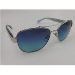 PAIR OF COACH SUNGLASSES WITH CASE (SILVER)