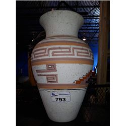 HAND PAINTED CERAMIC VASE