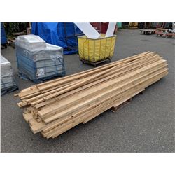 PALLET OF ASSORTED LUMBER