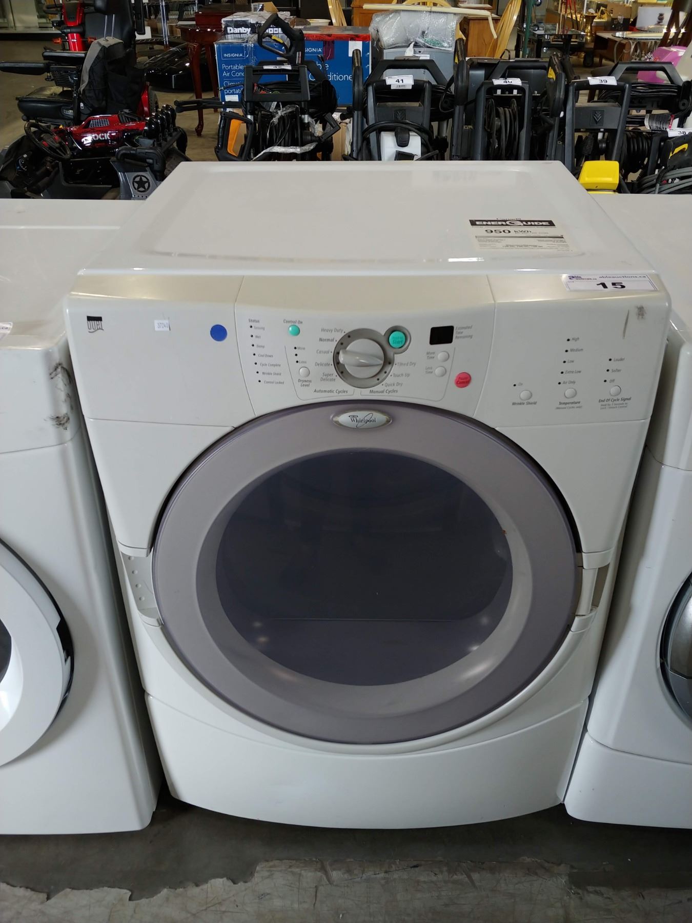 WHIRLPOOL DUET DRYER  Able Auctions