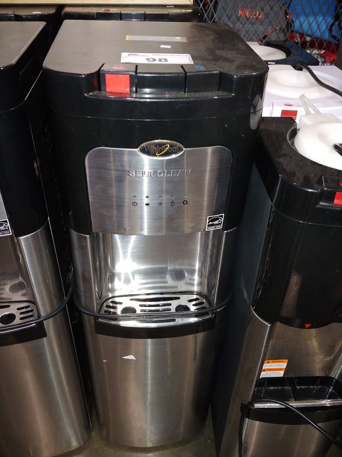 WHIRLPOOL SELF CLEAN WATER COOLER