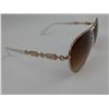 Image 2 : PAIR OF AUTHENTIC COACH SUNGLASSES (LIGHT GOLD/ WHITE)