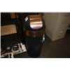 Image 2 : BLACK AND COPPER TRASH CAN, 3 TIER SHOE RACK