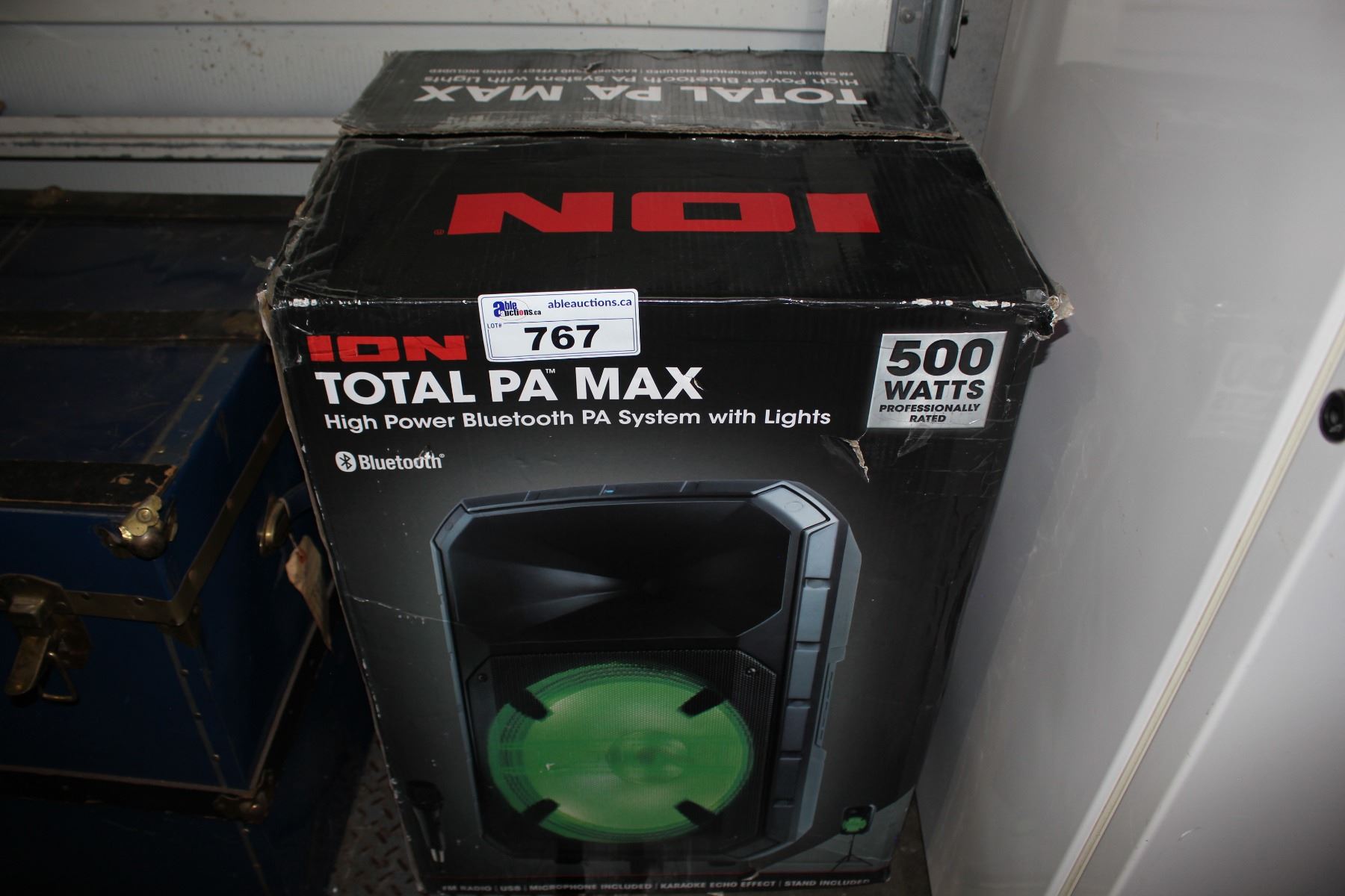 ION TOTAL PA MAX BLUETOOTH PA SYSTEM WITH LIGHTS