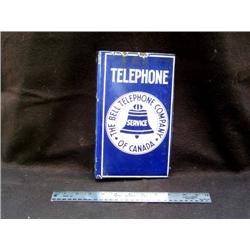 Bell Telephone Co of Canada Sign 2 side