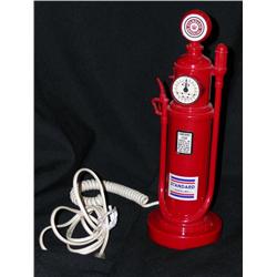 Standard Oil Gasoline Gas Pump Telephon