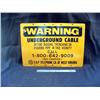 Image 1 : Underground Cable C & P Telco Sign Stee