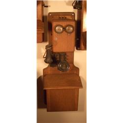 Ericsson Telephone Co.  2 Box Wood Wall