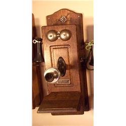 Chicago Telephone Supply Co. Wood Wall