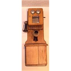 Chicago Telephone Supply Co. Wood Wall