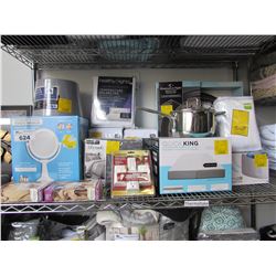 VANITY MIRROR, LAMP SHADE, HEALTHY NIGHTS TEMPERATURE BALANCING, KENNETH COLE CURTAIN PANELS,