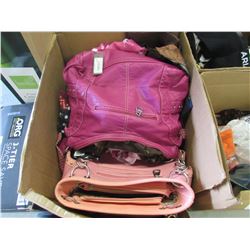 PINK MONTANA WEST PURSE, UNIQUE WEST PURSE, SHIRTS, FABRIC, SCARF, ETC