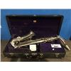 Image 1 : THE BUESCHER ELKHEART INDIANA ALTO SAXOPHONE SILVER PLATED S/N 155557 WITH CASE