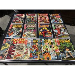 MARVEL COMICS SILVER & BRONZE AGE MIXED LOT OF 18 ISSUES (1962-72) LOT INCLUDES AVENGERS ANNUAL,