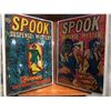 Image 1 : SPOOK #23 & 25 (1953) L.B. COLE COVERS. LOW GRADE - TAPE & EXTRA STAPLES ON BOTH COVERS. COMPLETE
