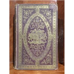 1870 LONDON SOCIETY - ILLUSTRATED MAGAZINE OF LIGHT & AMUSING LITERATURE