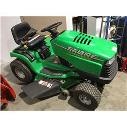 SABRE BY JOHN DEERE 17HP/42" RIDE-ON LAWN MOWER