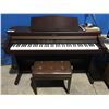 Image 1 : ROLAND HP107 DIGITAL PIANO WITH STOOL