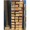 Image 1 : 6' TALL WOODEN BOOK SHELF FULL OF ASSTD HOT ROD MAGAZINES