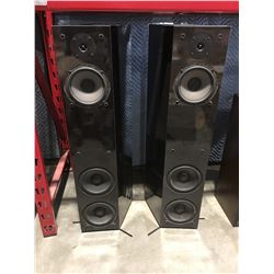 PAIR OF NHT MODEL II HOME AUDIO SPEAKERS - NO DUST COVERS