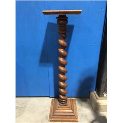 BARLEY TWIST 4' PEDESTAL STAND